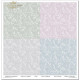 Sada papírů 31x32cm - Shabby Chic-four colors (ITD)