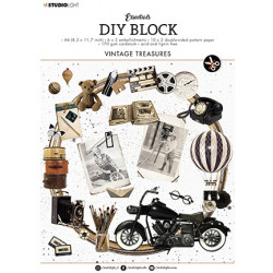 DIY Block Vintage treasures Essentials nr.19 (SL)
