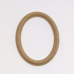 Rámeček ovál 10x7,5cm MDF