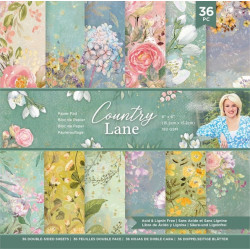 Sada papírů 15x15 Country Lane (Crafter´s Companion)