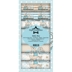 Sada papírů 10x21 Baby Boy (PF)