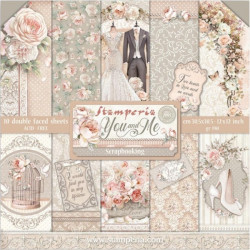 Sada papírů 30,5x30,5 190g You and Me (SBBL111)
