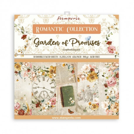 Sada papírů 15,2x15,2 190g Garden of Promises