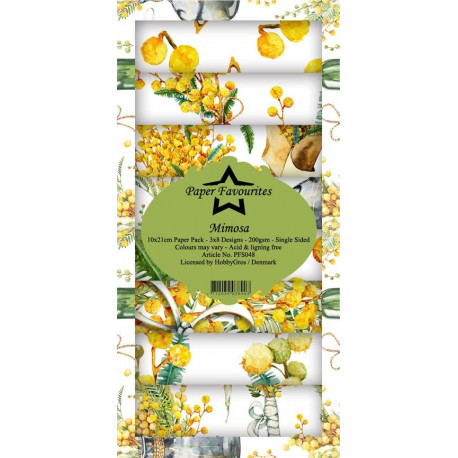 Sada papírů 10x21 Mimosa (PF)