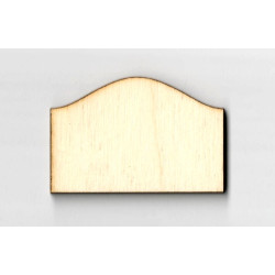 Dřevěný štítek - tvar 2