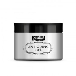 Antiquing Gel 150ml - bílá (Pentart)