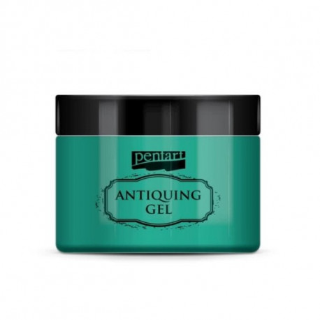 Antiquing Gel 150ml - zelená patina (Pentart)