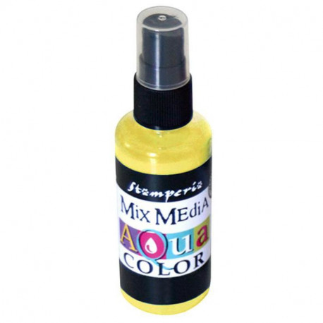 Aquacolor Mix Media 60ml - žlutá (Stamperia)