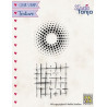 Transp.razítko Textura - tečky a čtverečky (Nellie´s Choice)