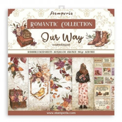 Sada papírů 20,3x20,3 190g Romantic Collection Our Way