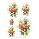 Papír rýžový A4 Kytičky jarních květů II Aquita