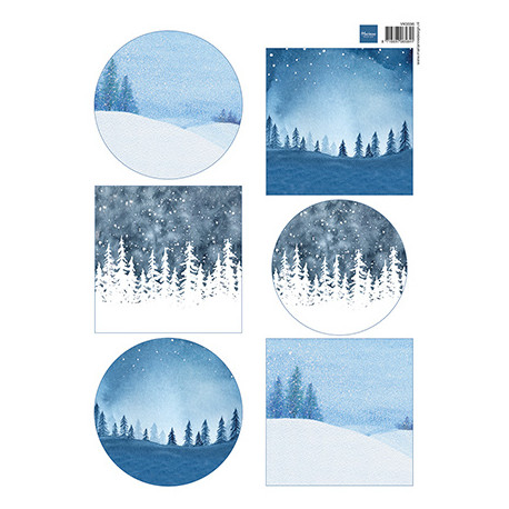 Papír A4 Winter landscapes (MD)