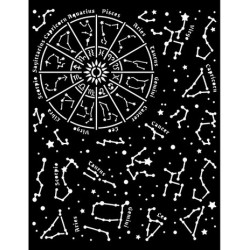 Šablona 3D 20x25 - Cosmos, konstelace (KSTD116)