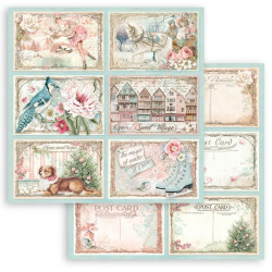 Sweet Winter, kartičky 30,5x30,5 scrapbook