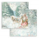 Sada papírů 20,3x20,3 190g Sweet Winter