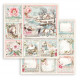 Sada papírů 20,3x20,3 190g Sweet Winter