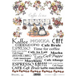 Papír rýžový A4 Cafe, Kaffe