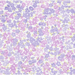 Drobné fialové květy 33x33