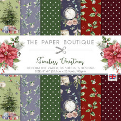 Sada papírů 20x20 Timeless Christmas (CW)