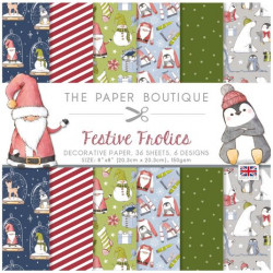 Sada papírů 20x20 Festive Frolics (CW)