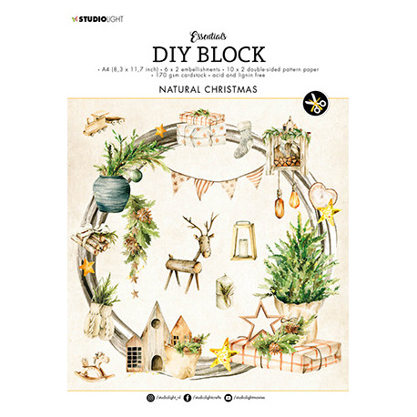 DIY Block Natural Christmas Essentials nr.33 (SL)