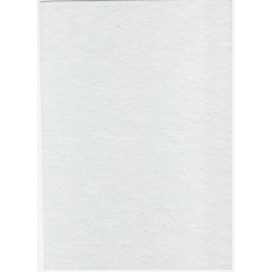Filc bílý A4, 1 list