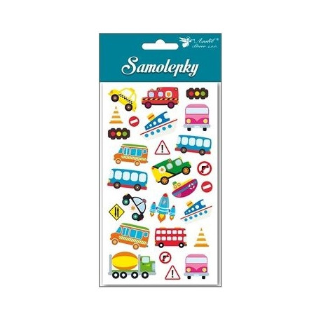 Samolepky dopravní s taxíkem 9x16cm