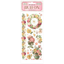 Transfer Stamperia 10x21,6cm - Rose Parfum (DFLRB15)