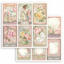 Rose Parfum,6 obrázků 30,5x30,5 scrapbook