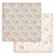 Sada papírů 20,3x20,3 190g Rose Parfum, na pozadí