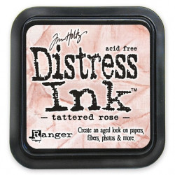 Distress Ink polštářek - tattered rose