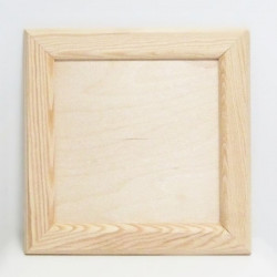 Dřevěný plný rámeček 23x23