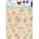 Růžové růže - set 2 papírů pro decoupage (SL)