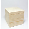 Krabička dřevěná kvádr - 2. jakost
