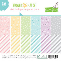 Sada papírů 15x15 Flower Market (Lawn Fawn)