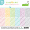 Sada papírů 15x15 Flower Market (Lawn Fawn)