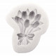 Silikonová forma - kytice tulipánů (90348)