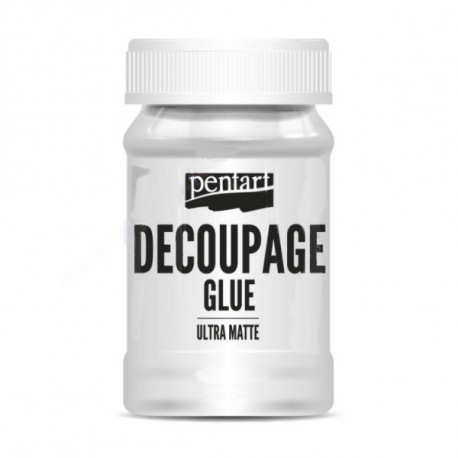 Decoupage lepidlo + lak 100ml, ultramat (Pentart 42572)