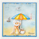 Set razítka a šablony - Plážový deštník (MD)