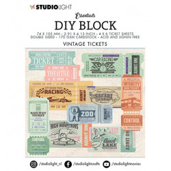 DIY Block Vintage Tickets Essentials nr.01 (SL)