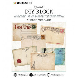 DIY Block Vintage Postcards Essentials nr.02 (SL)
