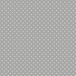 Bílé puntíky na šedé, maličké 33x33
