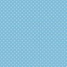 Bílé puntíky na modré, maličké 33x33