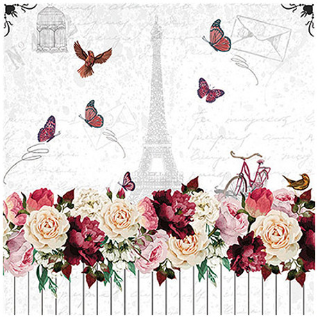 Romantická Paříž 33x33