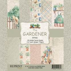 Sada papírů 15x15 170g The Gardener (REPRINT)