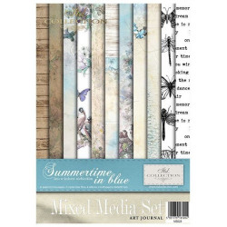 Kreativní sada Mixed Media A4 - Summertime in blue (ITD)