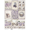 Papír rýžový A3 Provence s vůní levandule, obrázky