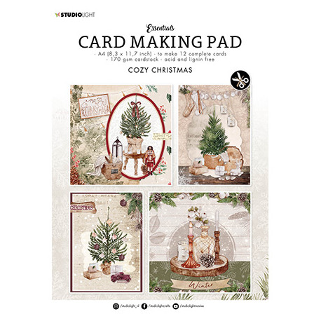 Card Making Pad Cozy Christmas Essentials nr.07 (SL)