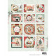Card Making Pad Holly jolly Essentials nr.09 (SL)