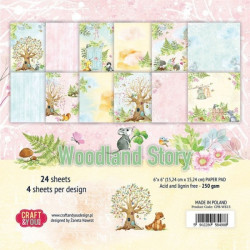 Sada papírů 15x15 Woodland Story (Craft & You)